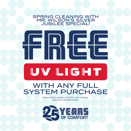 Special offers for HVAC services by Mr. Wilson Heating & Air Conditioning